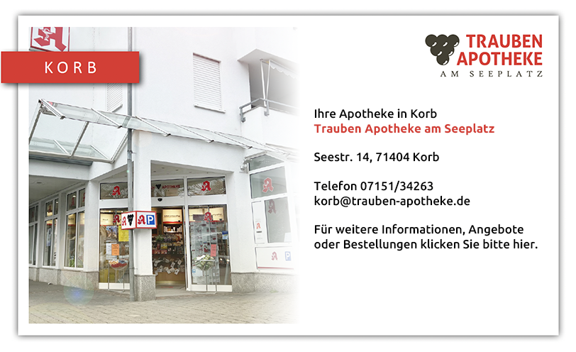 Trauben Apotheke Korb